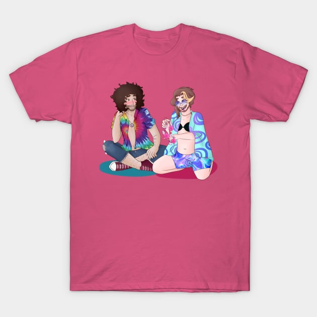hippie egobang T-Shirt by tricky335